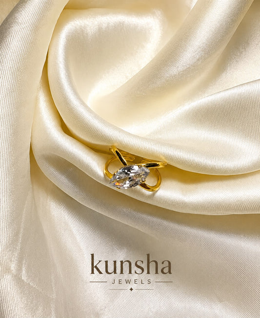 Diamond Adjustable Ring for Women