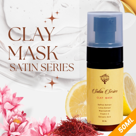 SATIN SERIES CLAY MASK (50ML)